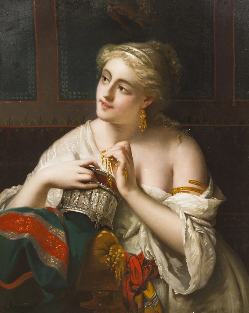 Pierre Olivier Joseph Coomans - Il portagioielli